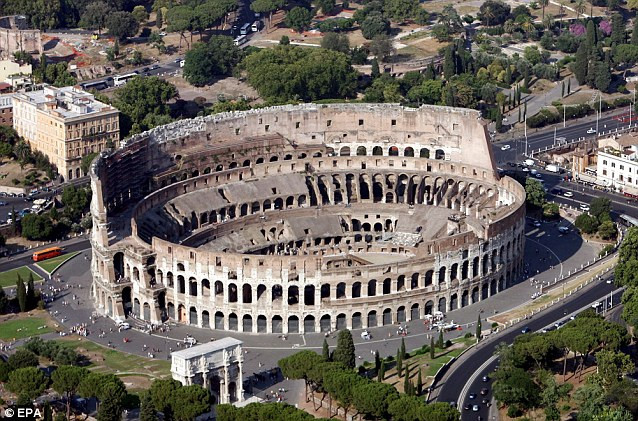 The Colosseum in Rome was listed as the second most valuable monument in Europe with an estimated price tag of £72billion Read more: http://www.dailymail.co.uk/news/article-2192091/Eiffel-Tower-tops-list-Europe-s-expensive-monuments-price-tag-344-BILLION.html#ixzz24L96bdPv