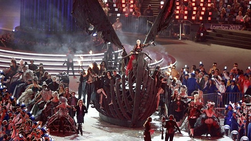 Lễ bế mạc Olympic London 2012: Hội tụ một &quot;trời sao&quot; ảnh 9