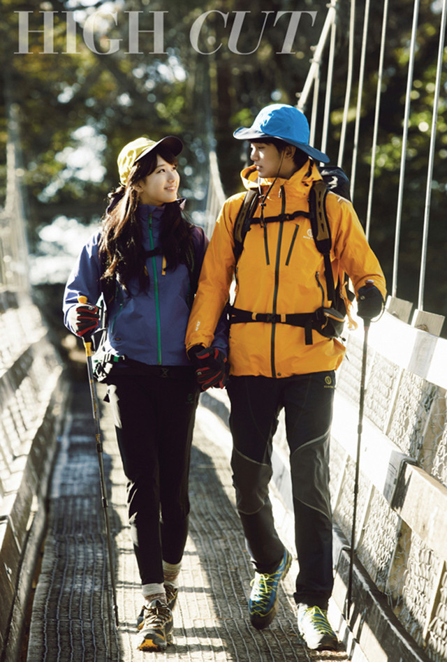 &quot;Cặp tình nhân&quot; Kim Soo Hyun – Suzy dạo chơi ở New Zealand ảnh 1