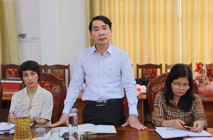 Ông Mai Huy Phương – Phó Giám đốc Sở GD&amp;ĐT Quảng Trị mong muốn 2 đơn vị có sự hợp tác chặt chẽ.