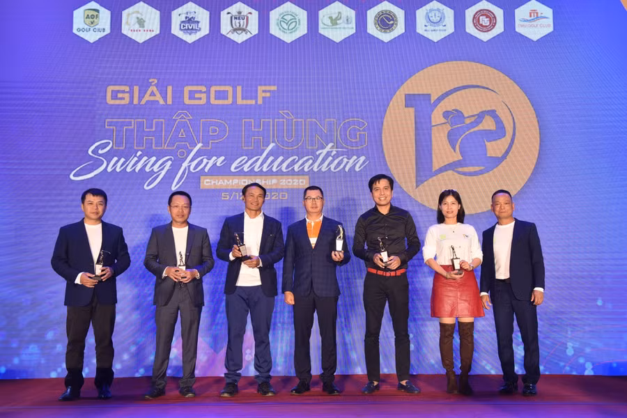 Giải golf thập hùng khép lại với nhiều giá trị tinh thần và những hoạt động nhân văn.