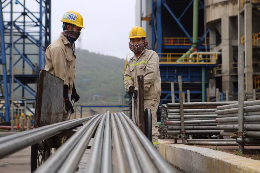 Nhà máy Nhiệt điện Vũng Áng đang khẩn trương khắc phục sự cố tại Tổ máy số 1.