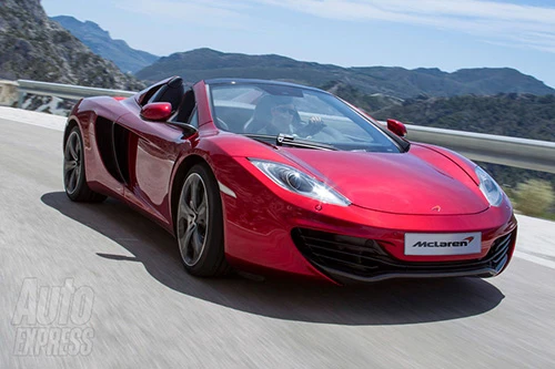 Cận cảnh siêu xe McLaren 12C Spider