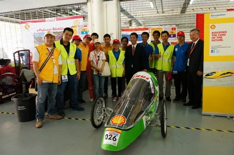 Sinh viên Việt Nam tham dự Cuộc thi Shell Eco Marathon tại Malaysia