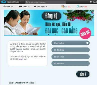 Tra cứu điểm thi đại học, lựa chọn nào thông minh cho các sĩ tử?