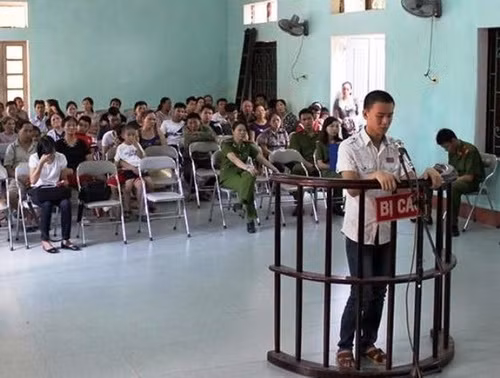 Bị cáo Trần Quang Độ tại phiên tòa