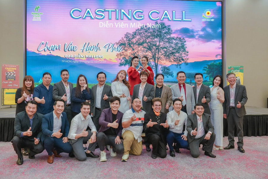 Nghệ sĩ 2 miền có mặt trong buổi casting. Nghệ sĩ 2 miền có mặt trong buổi casting.