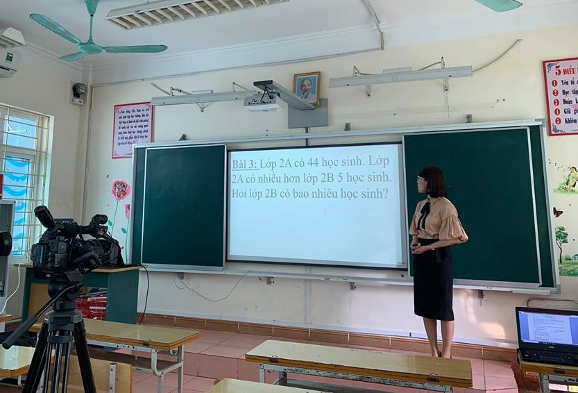 Tất cả GV nhà trường đều tham gia dạy học online Tất cả GV nhà trường đều tham gia dạy học online