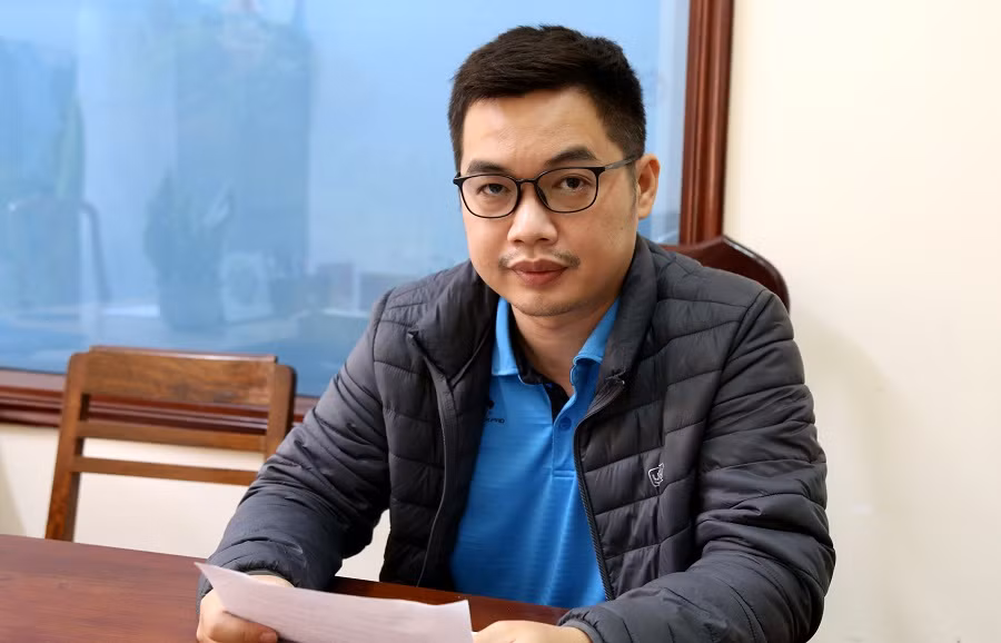 Đặng Văn Quân tại cơ quan điều tra.