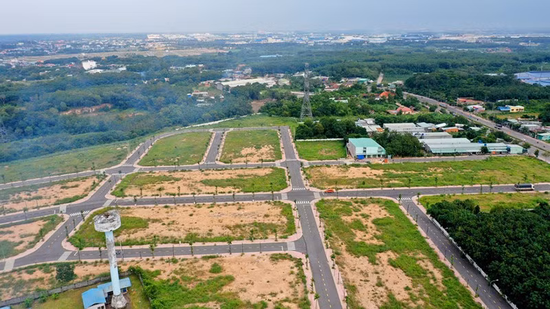 Một góc dự án Khu dân cư Hòa Lân. Ảnh: T.L.