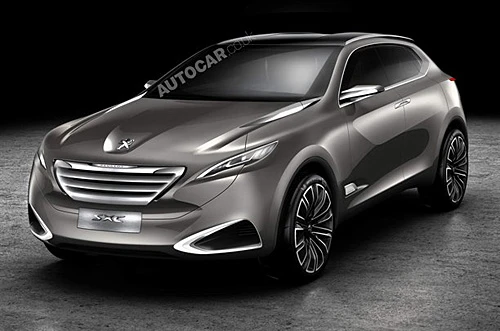 Peugeot SxC concept - những hình ảnh đầu tiên