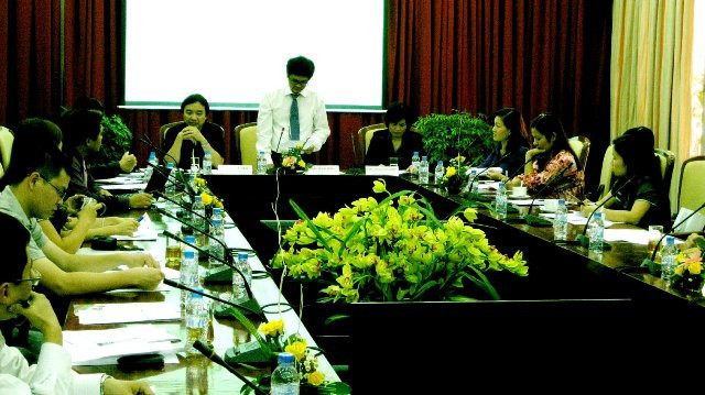 32 đội tham dự vòng chung kết Robocon 2011 ảnh 1 Quang cảnh buổi họp báo