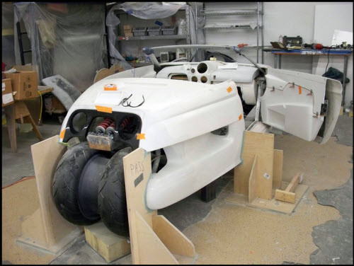 Chiếc xe trong giai đoạn thiết kế Chiếc xe trong giai đoạn thiết kế