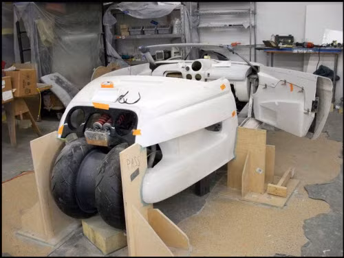 Chiếc xe trong giai đoạn thiết kế Chiếc xe trong giai đoạn thiết kế