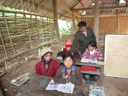 HS điểm trường Pa Trả.