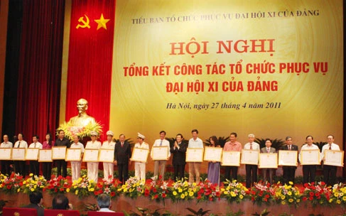 Đóng góp quan trọng cho thành công của ĐH Đảng lần thứ XI