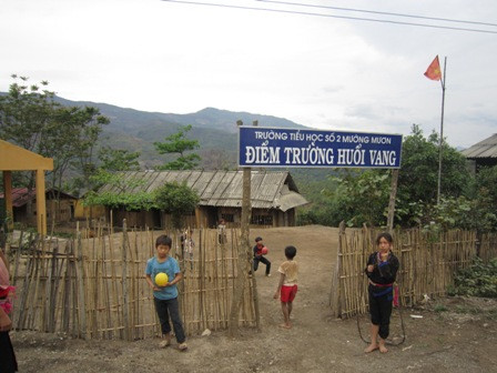 Điểm trường Huổi Vang