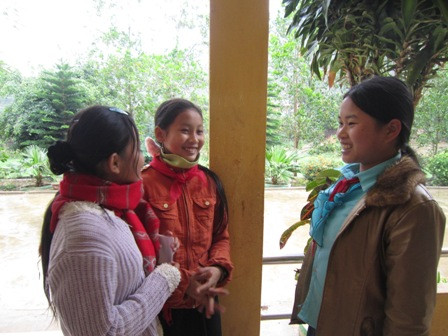 HS trường THCS Pa Thơm