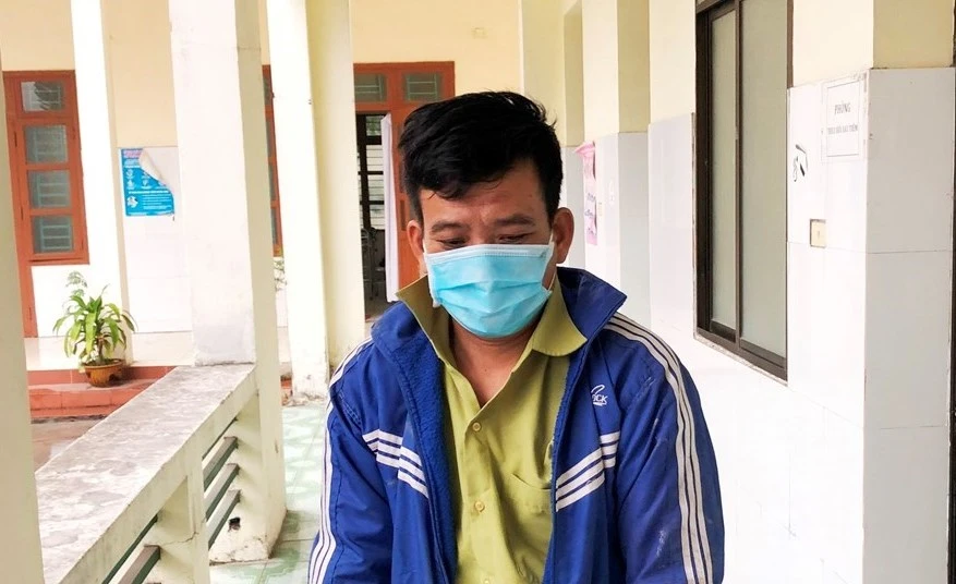 Người đàn ông quê Hải Dương có hành vi vượt sông sang địa bàn TP. Hải Phòng.