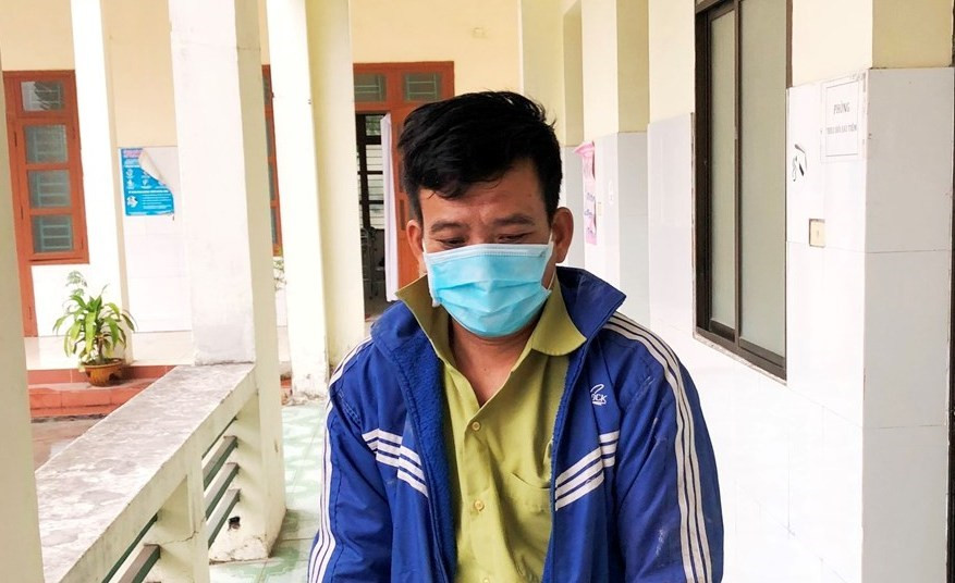 Người đàn ông quê Hải Dương có hành vi vượt sông sang địa bàn TP. Hải Phòng.