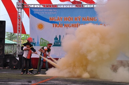 Thực hành chữa cháy