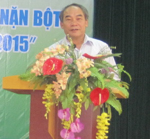 Thứ trưởng Nguyễn Vinh Hiển phát biểu tại hội nghị