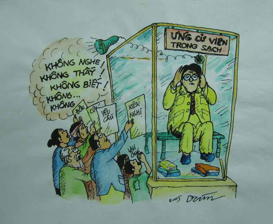 Vẽ biếm họa vì trách nhiệm xã hội ảnh 2