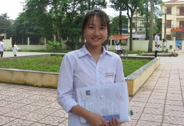 Cô gái với nghị lực vượt khó Hoàng Hạ Vy