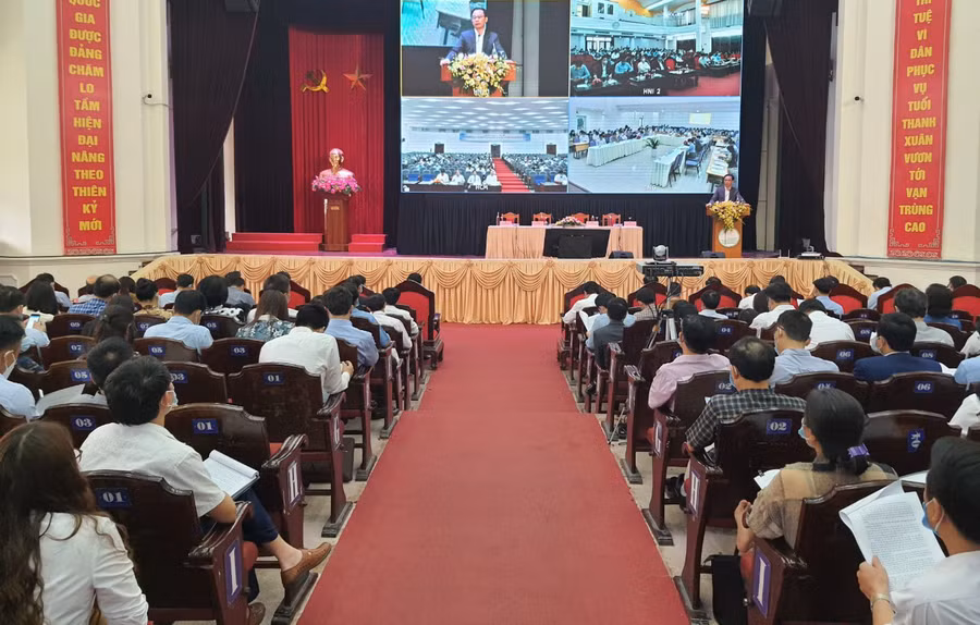 Toàn cảnh Hội nghị triển khai Nghị định số 116/2020/NĐ-CP về đào tạo giáo viên theo nhu cầu địa phương – sáng 29/4