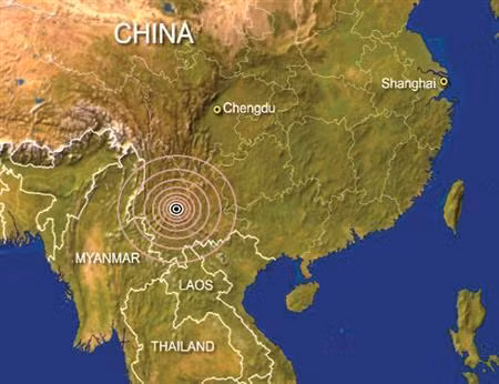 Động đất ở Trung Quốc: phá hủy 10.000 ngôi nhà