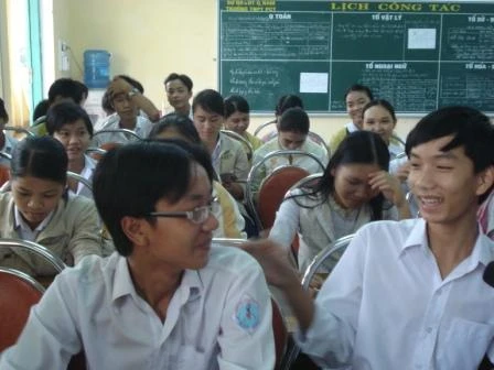 Tập huấn nghiệp vụ công tác HS, SV đầu năm học 2009 – 2010