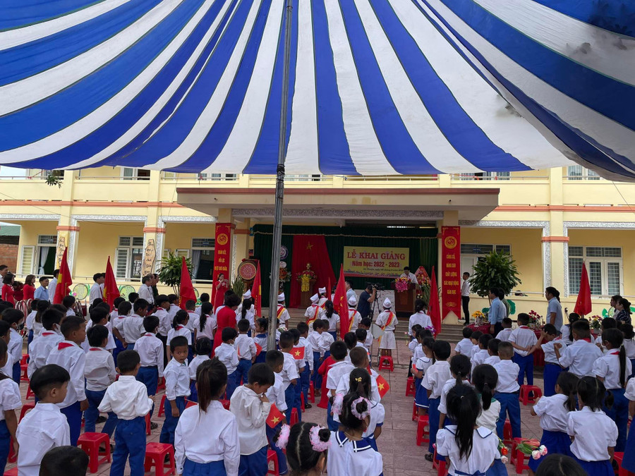 Lễ khai giảng năm học 2022-2023 tại Trường Tiểu học Thuận được tổ chức theo hướng gọn nhẹ, nhưng đảm bảo trang trọng, với tinh thần tươi vui, rộn ràng để khích lệ các em học sinh bước vào năm học mới. Lễ khai giảng năm học 2022-2023 tại Trường Tiểu học Thuận được tổ chức theo hướng gọn nhẹ, nhưng đảm bảo trang trọng, với tinh thần tươi vui, rộn ràng để khích lệ các em học sinh bước vào năm học mới.