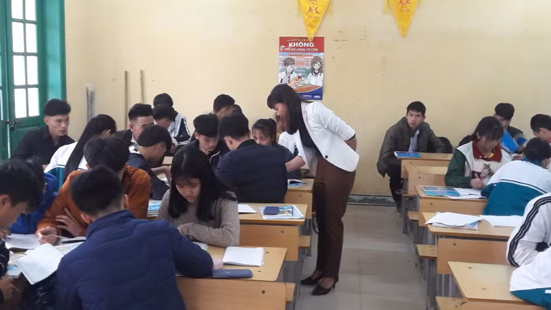 Một giờ lên lớp của cô Ma Thị Đơn