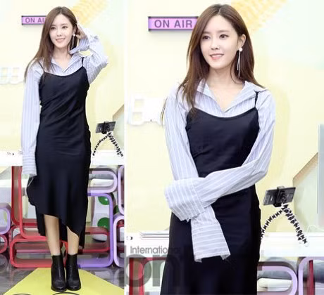 Xu huong thoi trang xuan 2017 cua gioi tre Han - Anh 6