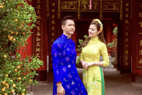 Ho Duc Vinh tham Van Mieu dip dau xuan - Anh 2