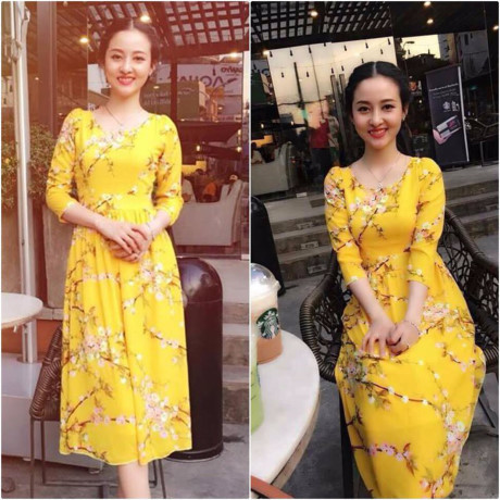 Tết đến Xuân sang, phải diện váy áo in 3 họa tiết này mới hừng hực sắc xuân - Ảnh 9 Tet den Xuan sang, phai dien vay ao in 3 hoa tiet nay moi hung huc sac xuan - Anh 9