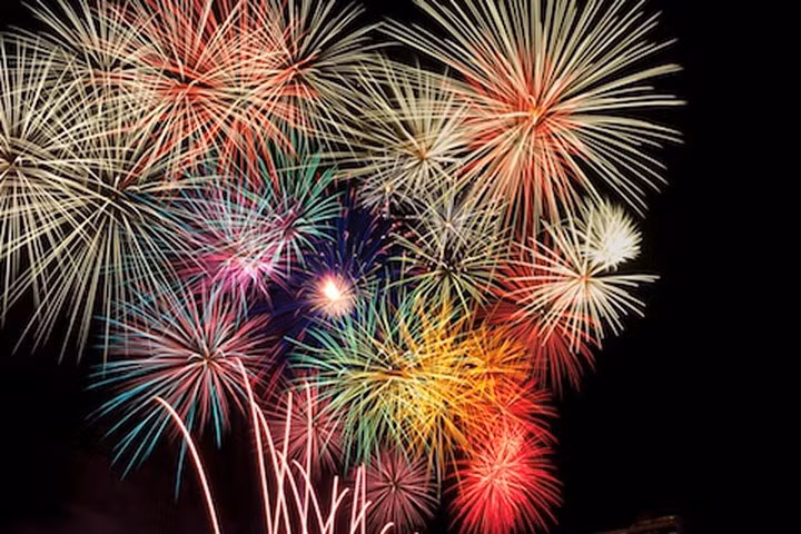 Ảnh động pháo bông đẹp mắt cho smartphone