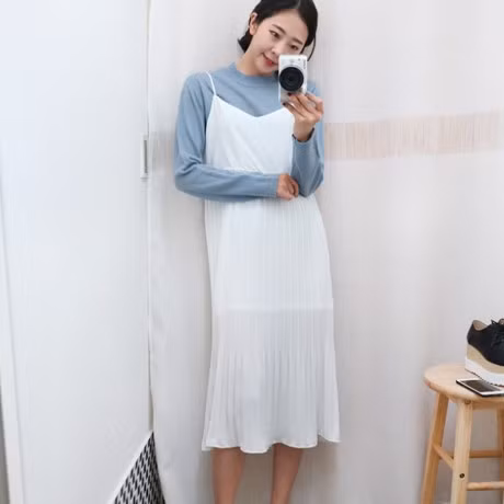 Xu huong thoi trang xuan 2017 cua gioi tre Han - Anh 5