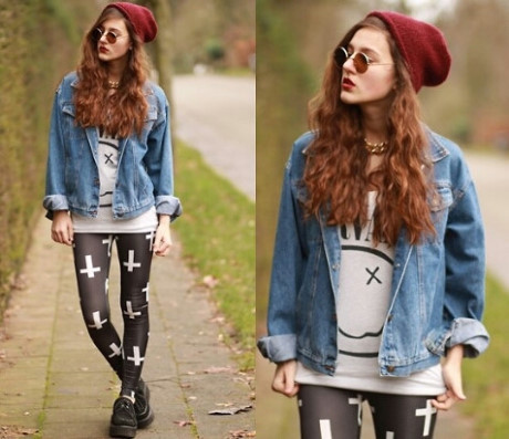 Xu huong thoi trang xuan 2017 cua gioi tre Han - Anh 9