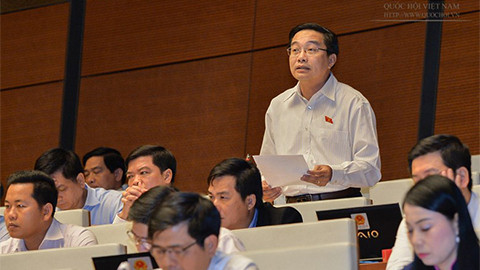 Đại biểu Nguyễn Minh Sơn. Ảnh: Vietnamnet Đại biểu Nguyễn Minh Sơn. Ảnh: Vietnamnet