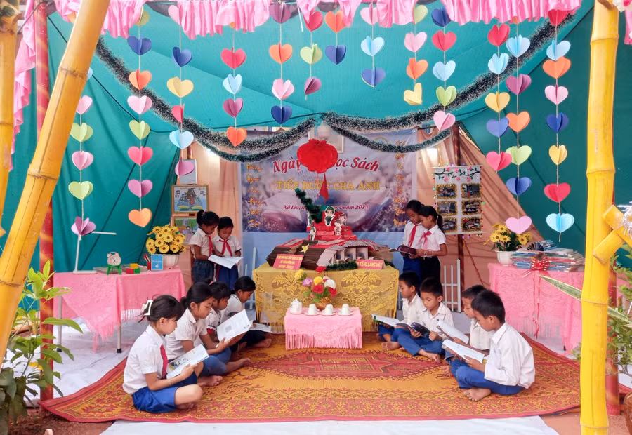 Khuyến khích học sinh tham gia đọc sách và lan tỏa tình yêu đối với sách.