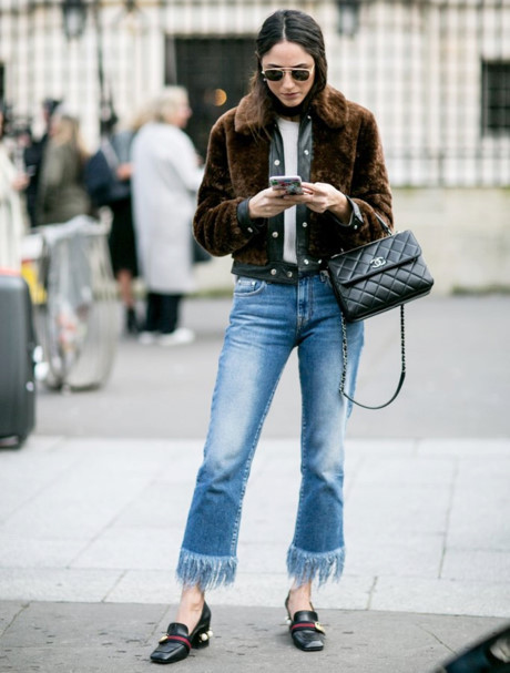 5 tuyệt chiêu biến tấu đồ jean và denim cho mùa lạnh - Ảnh 13 5 tuyet chieu bien tau do jean va denim cho mua lanh - Anh 13