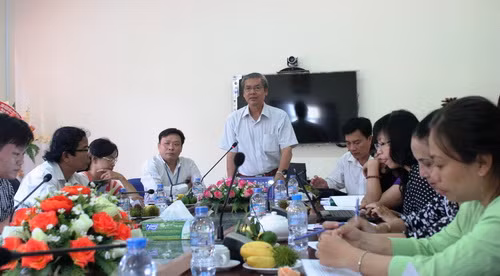 Lãnh đạo Sở GD&ĐT TP Cần Thơ họp báo về công tác tổ chức kỳ thi tốt nghiệp THPT năm 2014 