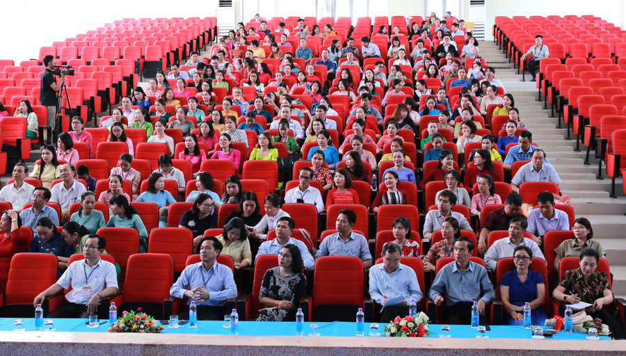 Các đại biểu dự bế mạc Hội thi. (Ảnh: TT)