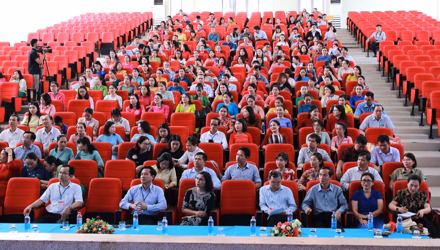 Các đại biểu dự bế mạc Hội thi. (Ảnh: TT)