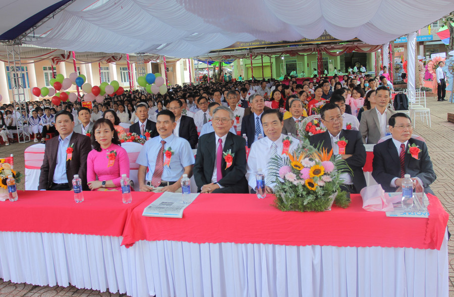 Các đại biểu tham dự buổi lễ. (Ảnh: TT)