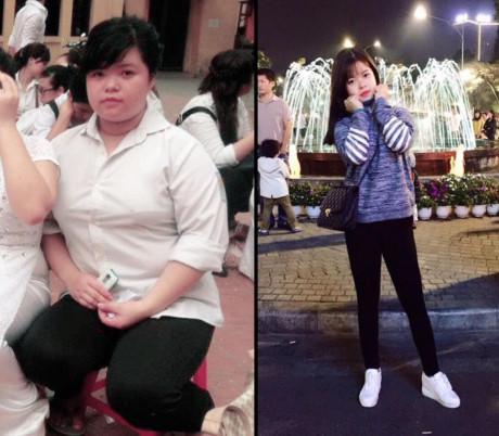 Phương pháp giảm 40 kg của 9X Hà thành - Ảnh 1 Phuong phap giam 40 kg cua 9X Ha thanh - Anh 1