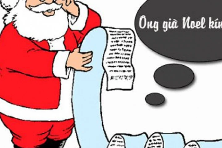 Những bức thư khiến Ông già Noel "bó tay"