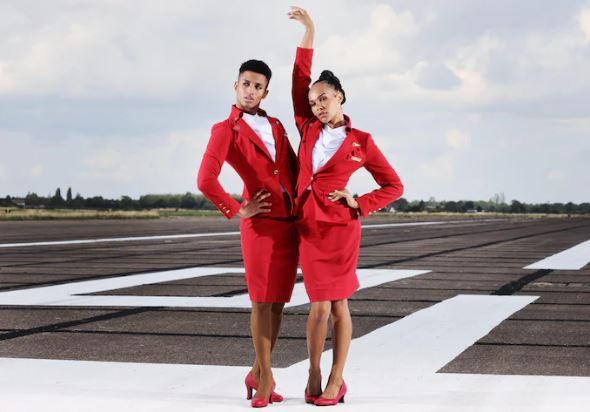Virgin Atlantic tiên phong trong việc cải cách đồng phục ngành hàng không. Ảnh: PinPep. Virgin Atlantic tiên phong trong việc cải cách đồng phục ngành hàng không. Ảnh: PinPep.