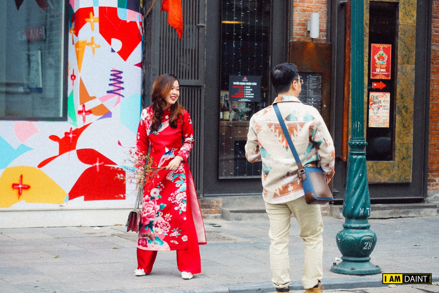 Đến với Hà Nội hôm nay, mọi người có thể thoải mái chọn cho mình những góc chụp đẹp.